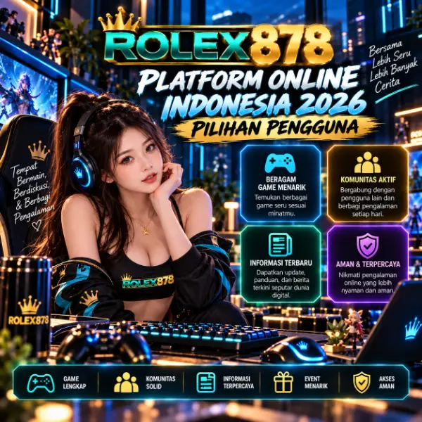 ROLEX878 Indonesia 2026 – Platform Online Pilihan Pengguna image 1